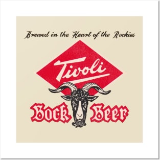 Tivoli Bock Beer Beer Retro Defunct Breweriana Posters and Art